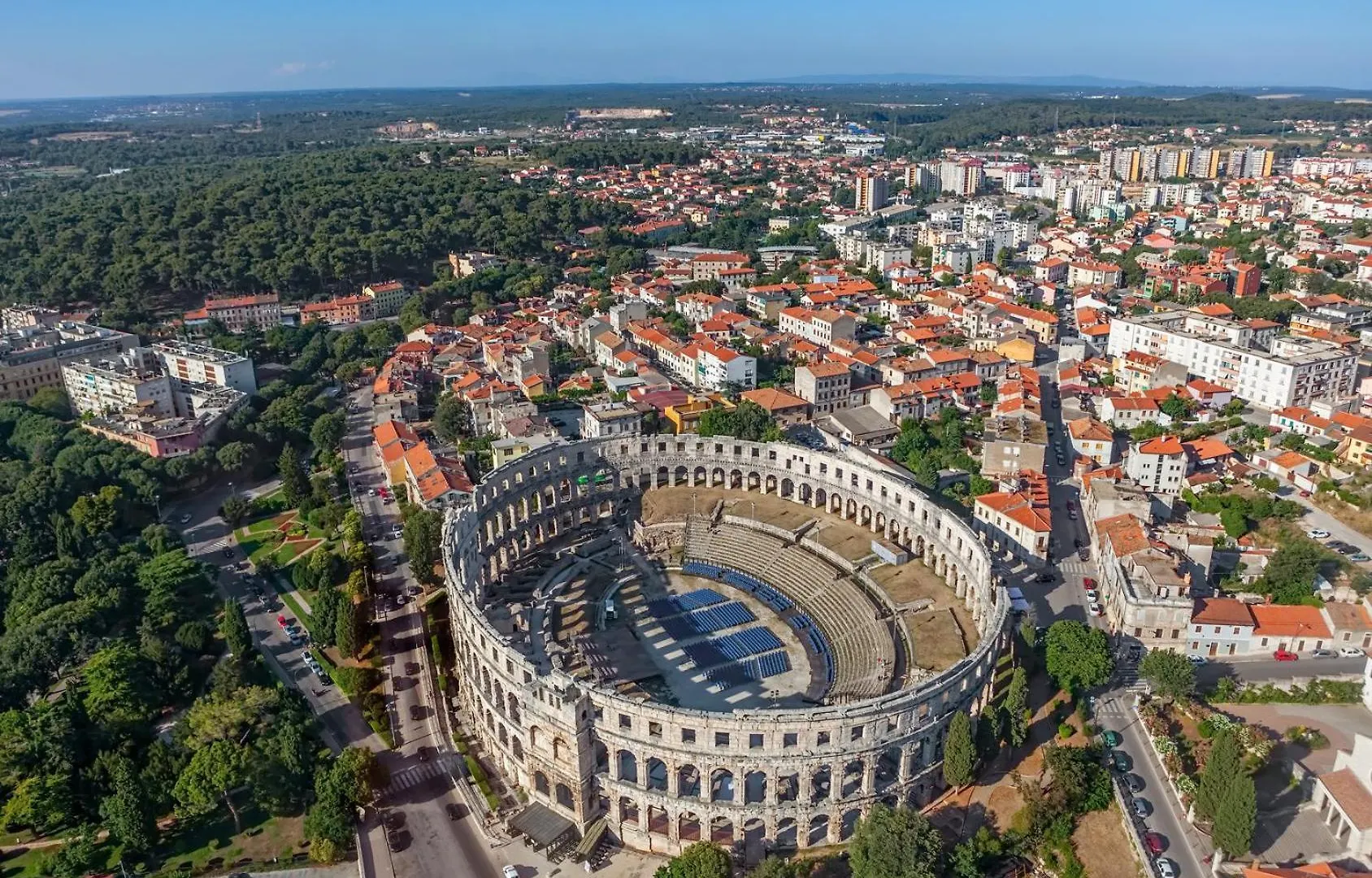 Apartment In Pula With Terrace, Air Conditioning, W-Lan, Washing Machine 633-6